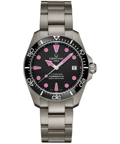 Zegarek Certina DS Action Diver Titanium 38mm Powermatic 80
