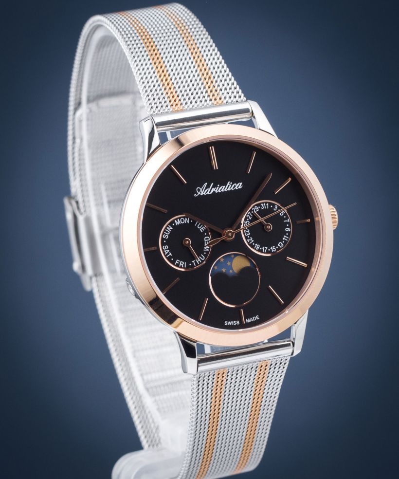Zegarek damski Adriatica Moonphase