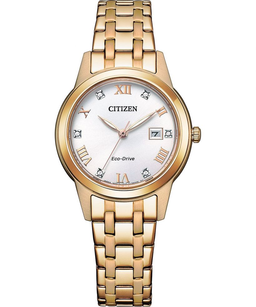 Zegarek damski Citizen Elegant Crystals Eco-Drive