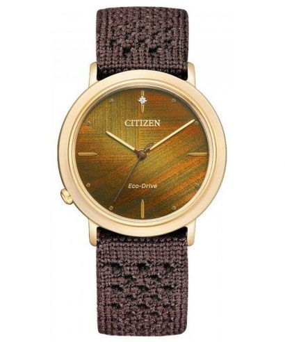Zegarek damski Citizen Sapphire Diamonds Solar Gift Set