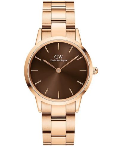 Zegarek damski Daniel Wellington Iconic Link Amber 32
