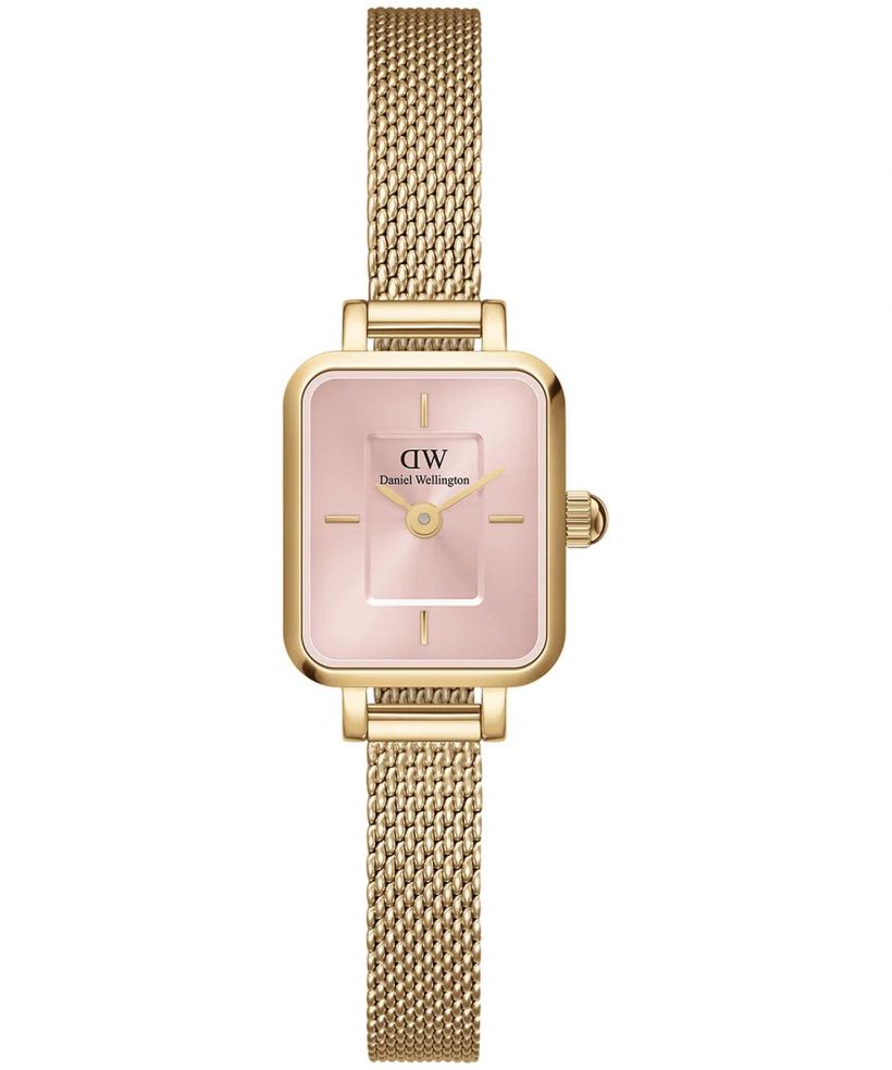 Zegarek damski Daniel Wellington Quadro Mini Evergold Blush 15