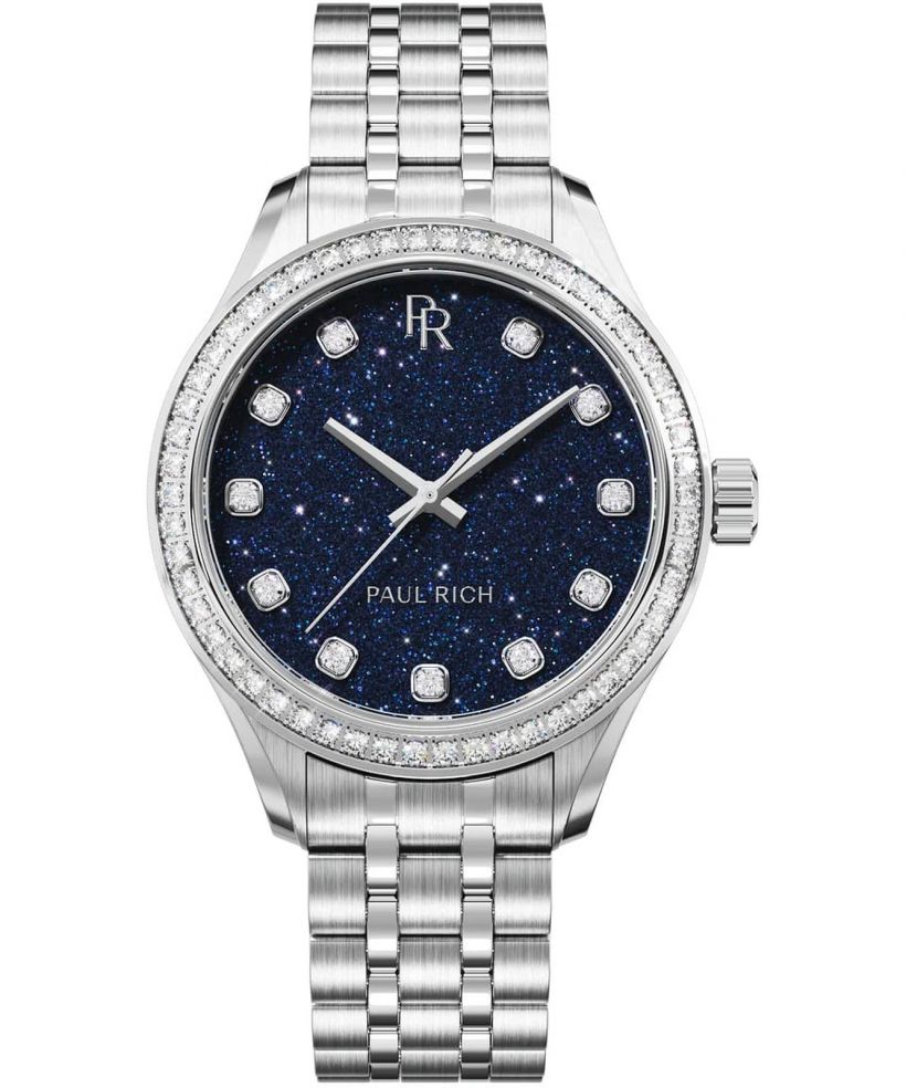 Zegarek damski Paul Rich Crystelle Silver Blue Aventurine