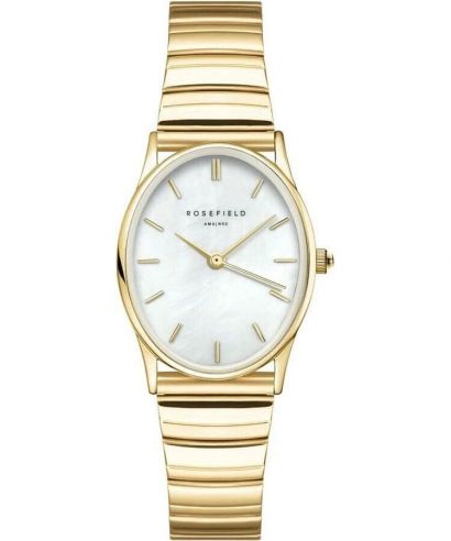 Zegarek damski Rosefield Oval Pearl Gold