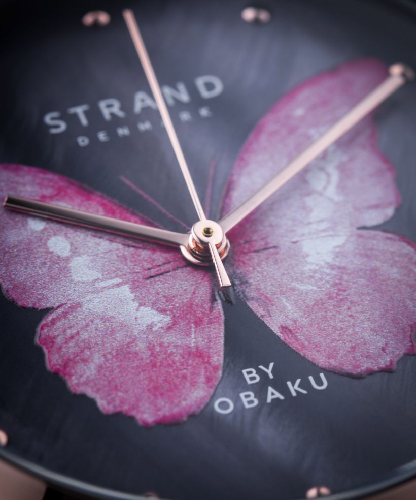 Zegarek damski Strand by Obaku Butterfly
