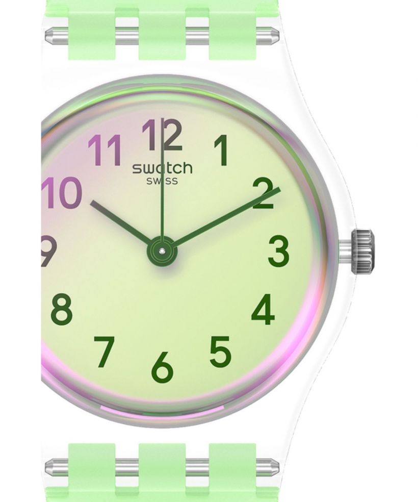 Zegarek damski Swatch Casual Green