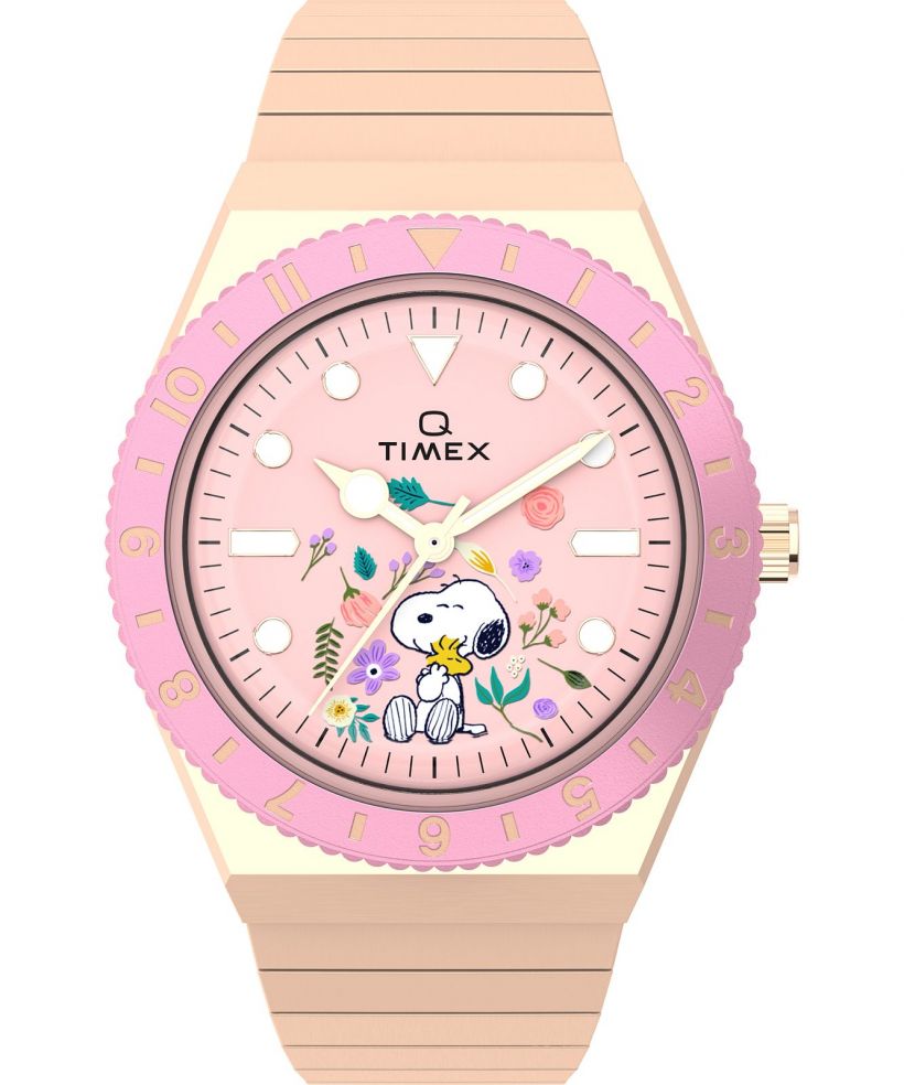 Zegarek damski Timex X Peanuts® Q Timex® In Bloom