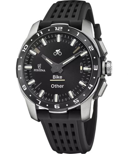 Zegarek Hybrydowy męski Festina Connected Full D Black Titanium