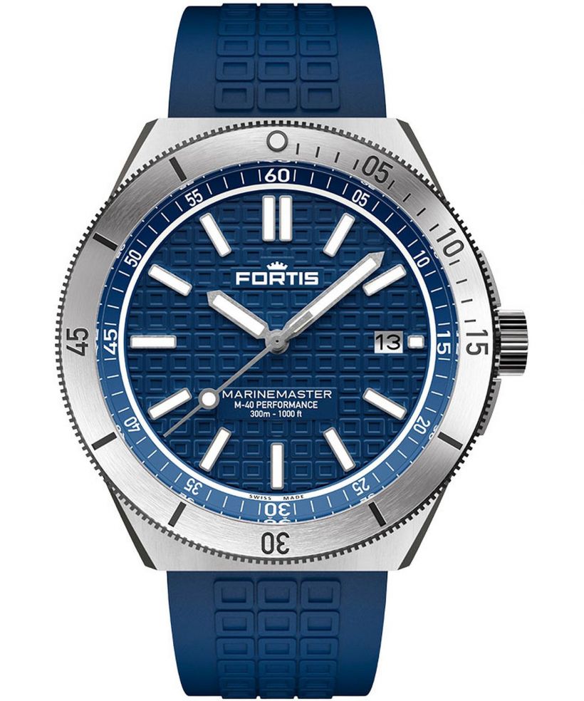 Zegarek Fortis Marinemaster M-40 Ocean Blue Automatic