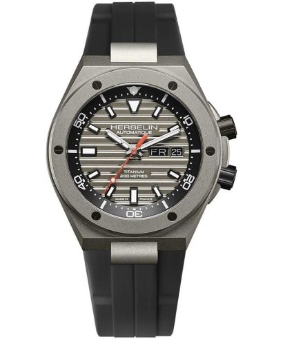 Zegarek męski Herbelin Cap Camarat Automatic Titanium