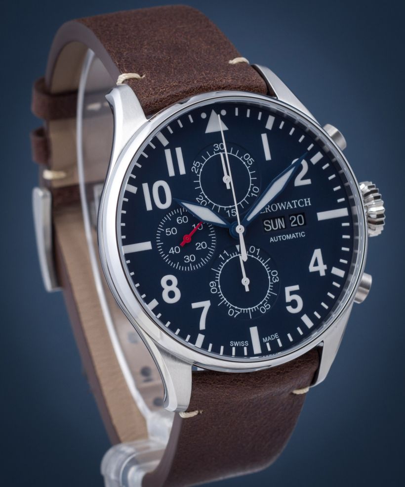 Zegarek męski Aerowatch Les Grandes Classiques Chronograph Automatic