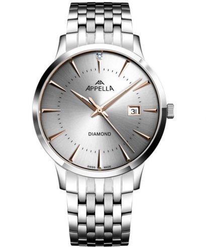 Zegarek męski Appella Classic Diamond