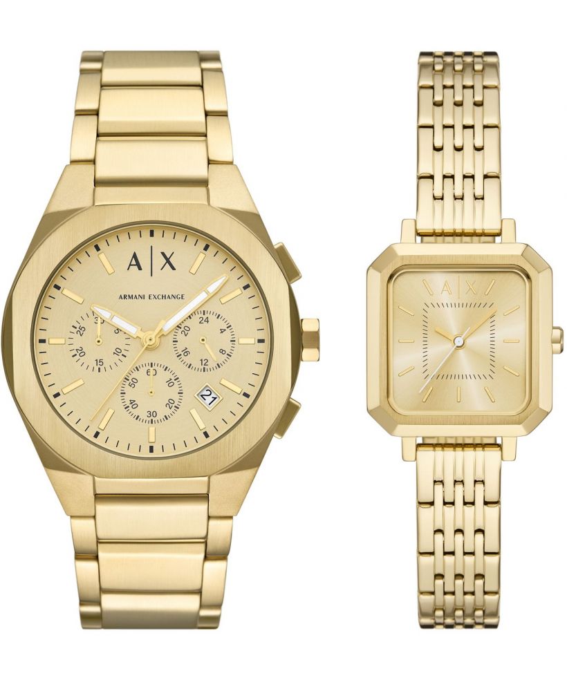 Zegarek męski Armani Exchange Sync Chronograph SET