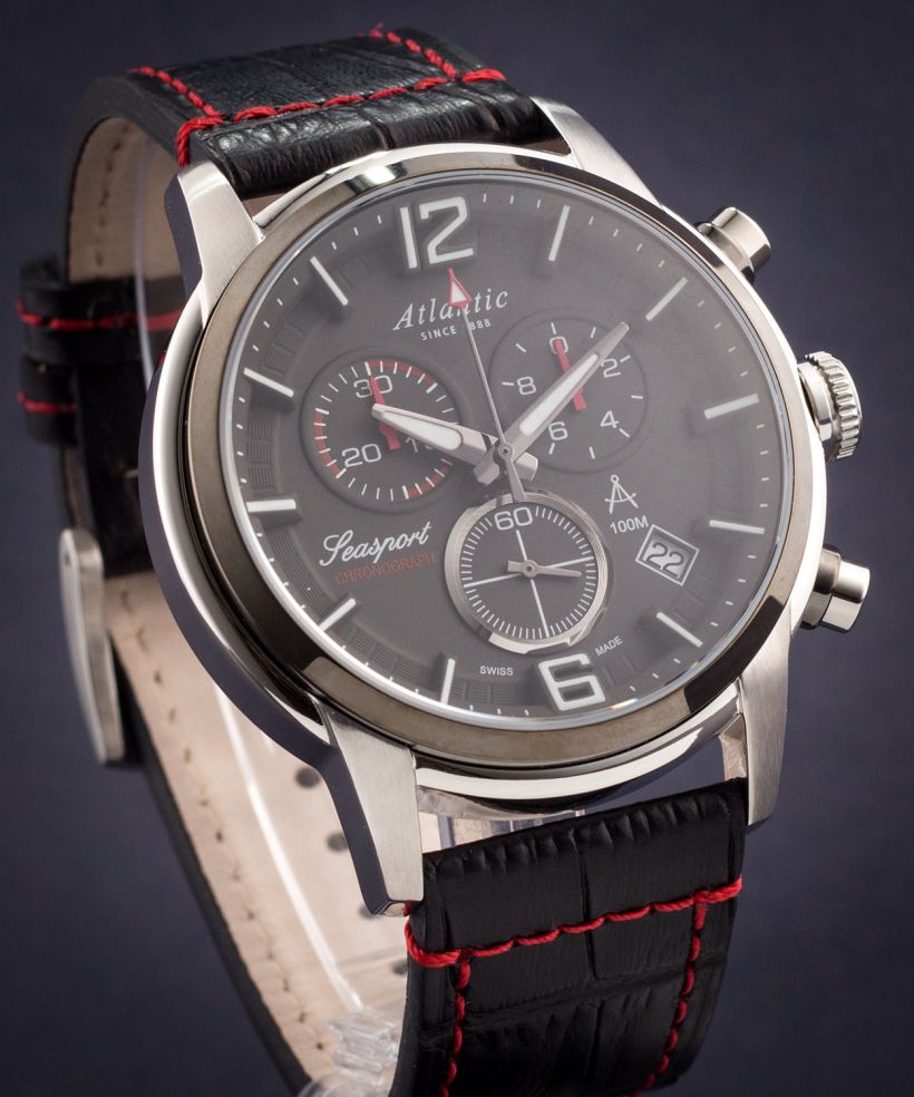Zegarek męski Atlantic Seasport Chronograph
