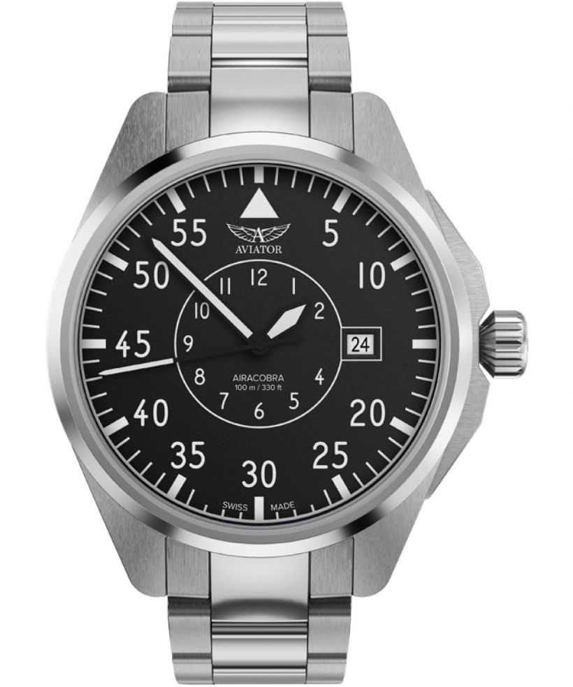Zegarek męski Aviator Airacobra 43 Heritage Automatic