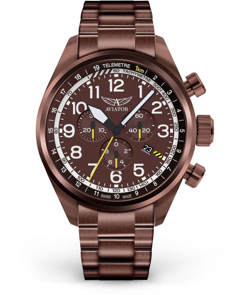 Zegarek męski Aviator Airacobra P45 Chronograph