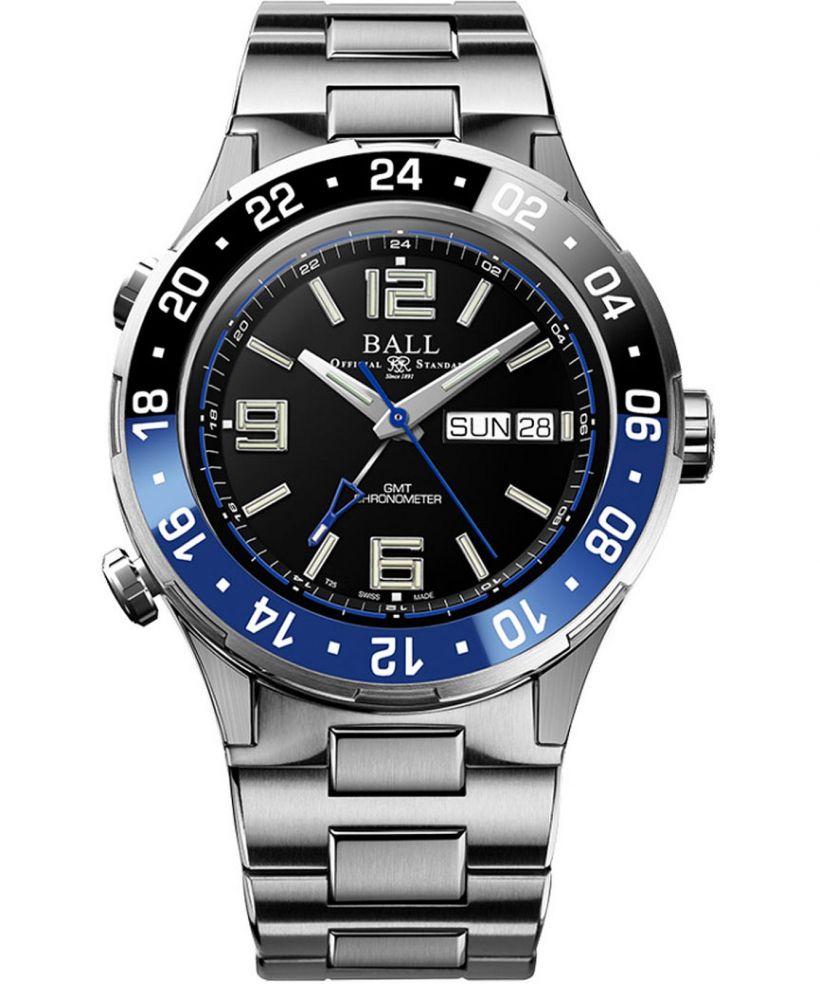 Zegarek męski Ball Roadmaster Marine Chronometer GMT Limited Edition