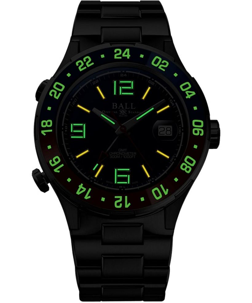 Zegarek męski Ball Roadmaster Pilot GMT Chronometer Limited Edition