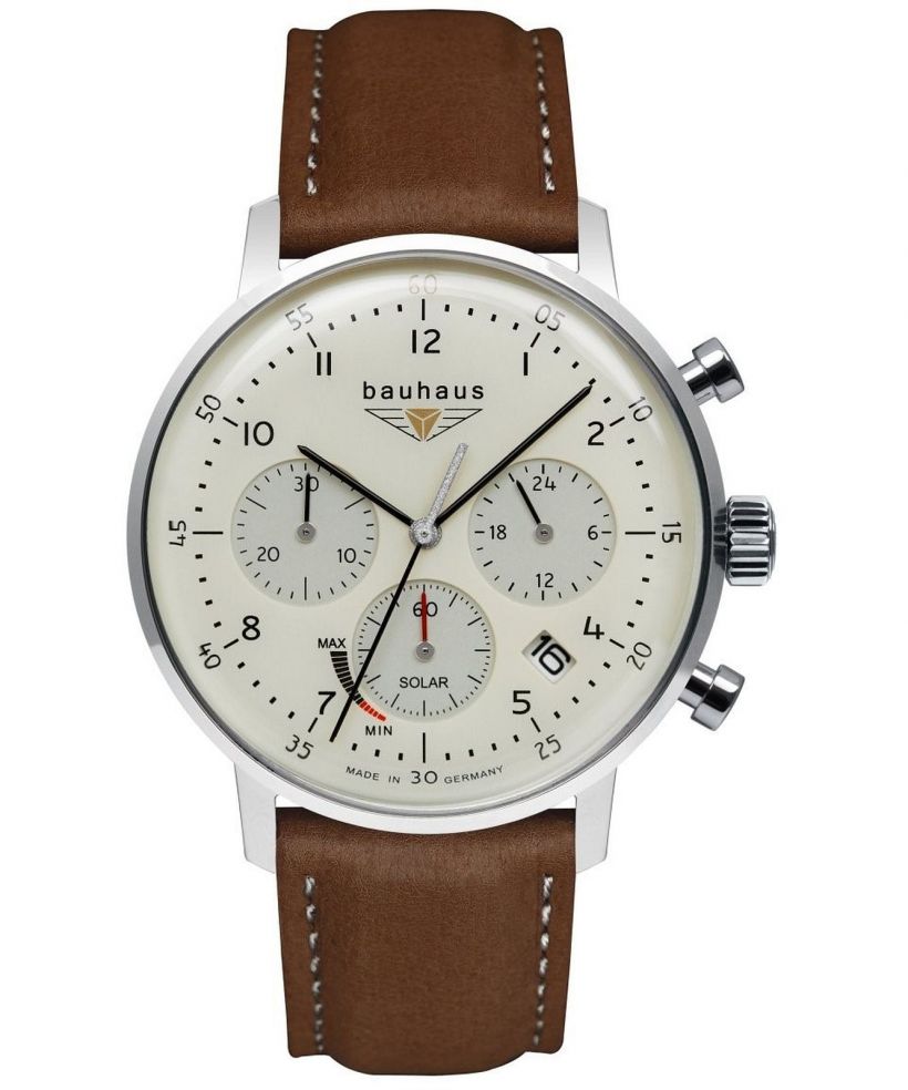 Zegarek męski Bauhaus Classic Power Reserve Solar Chronograph