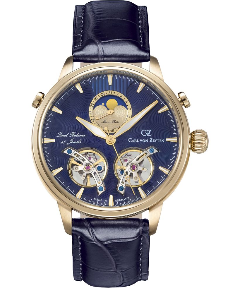 Zegarek męski Carl von Zeyten Durbach Twin Balance Automatic