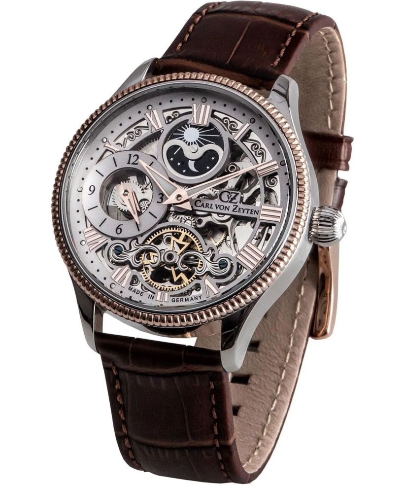 Zegarek męski Carl von Zeyten Kirnbach  Skeleton Automatic
