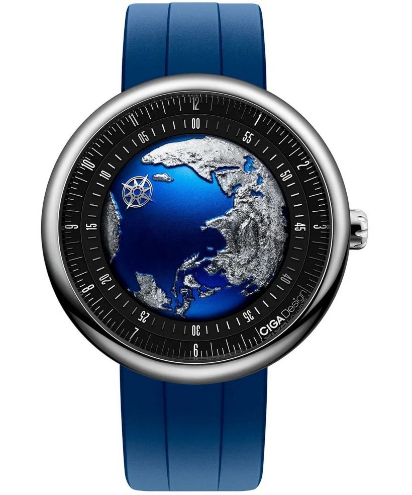Zegarek męski Ciga Design U Series Blue Planet II Astronomy GPHG 2021