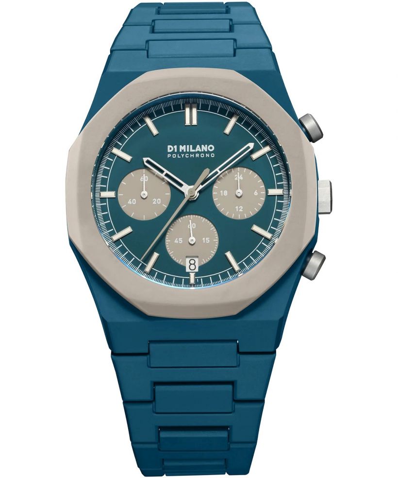 Zegarek męski D1 Milano Petrol Blast Polychrono Chronograph