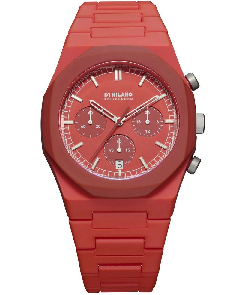 Zegarek męski D1 Milano Red Blast Polychrono Chronograph
