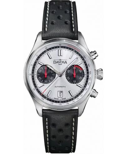 Zegarek męski Davosa Newton Pilot Rally Automatic Chronograph Limited Edition