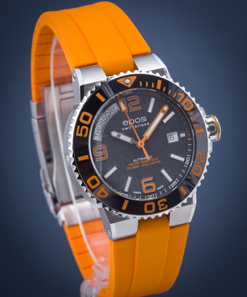 Zegarek męski Epos Sportive Day Date Diver Automatic
