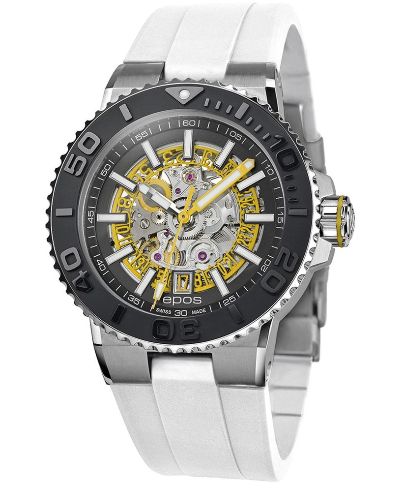 Zegarek męski Epos Sportive Diver Skeleton Automatic