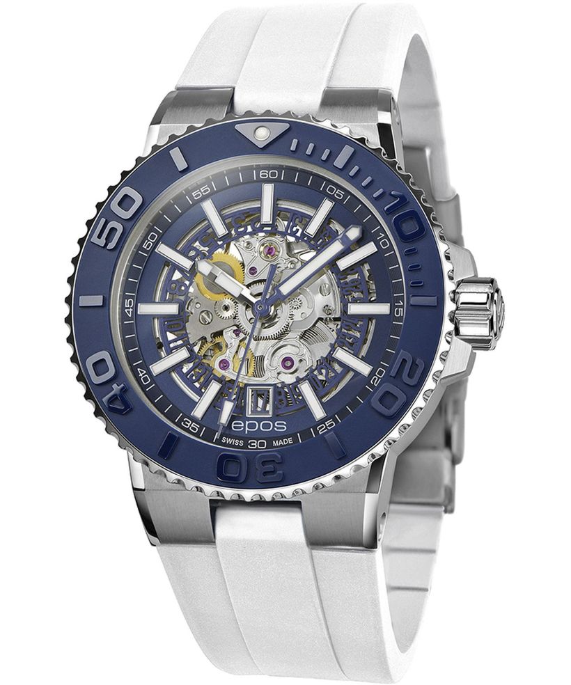 Zegarek męski Epos Sportive Diver Skeleton Automatic