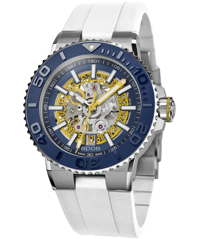 Zegarek męski Epos Sportive Diver Skeleton Automatic