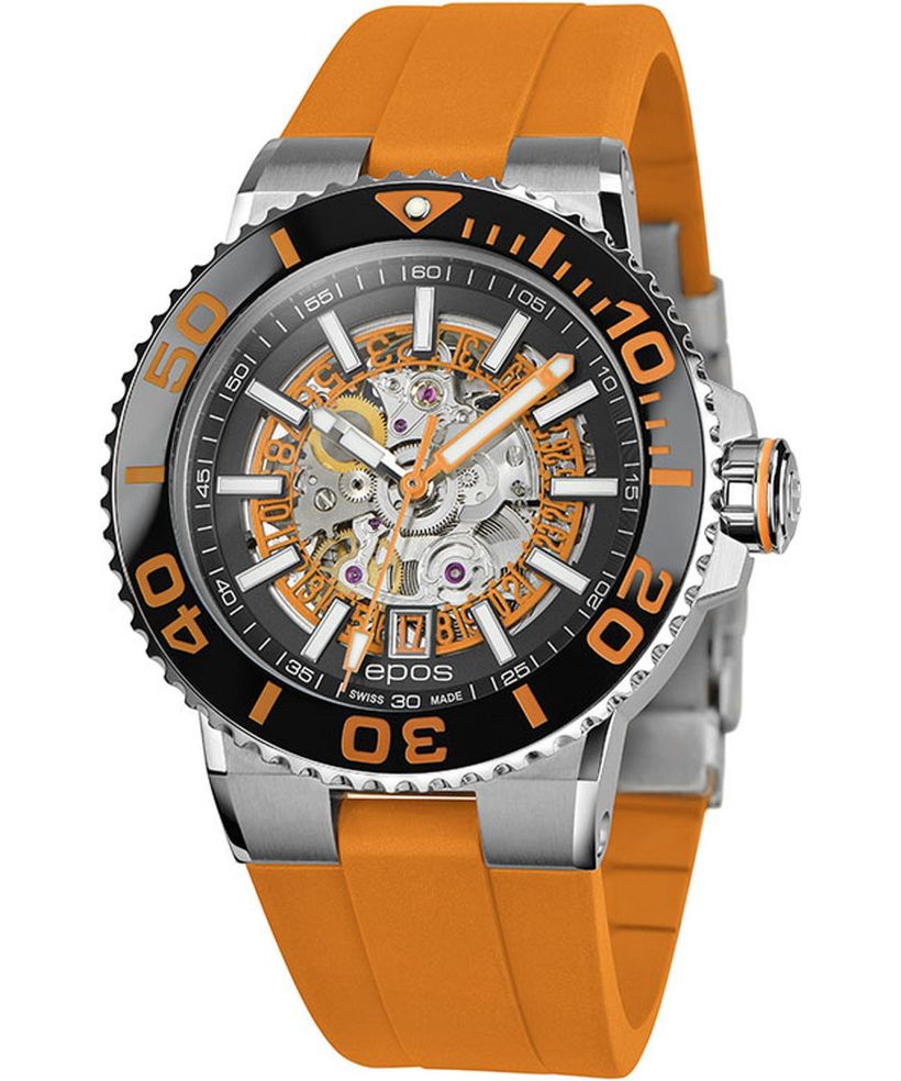 Zegarek męski Epos Sportive Diver Skeleton Automatic