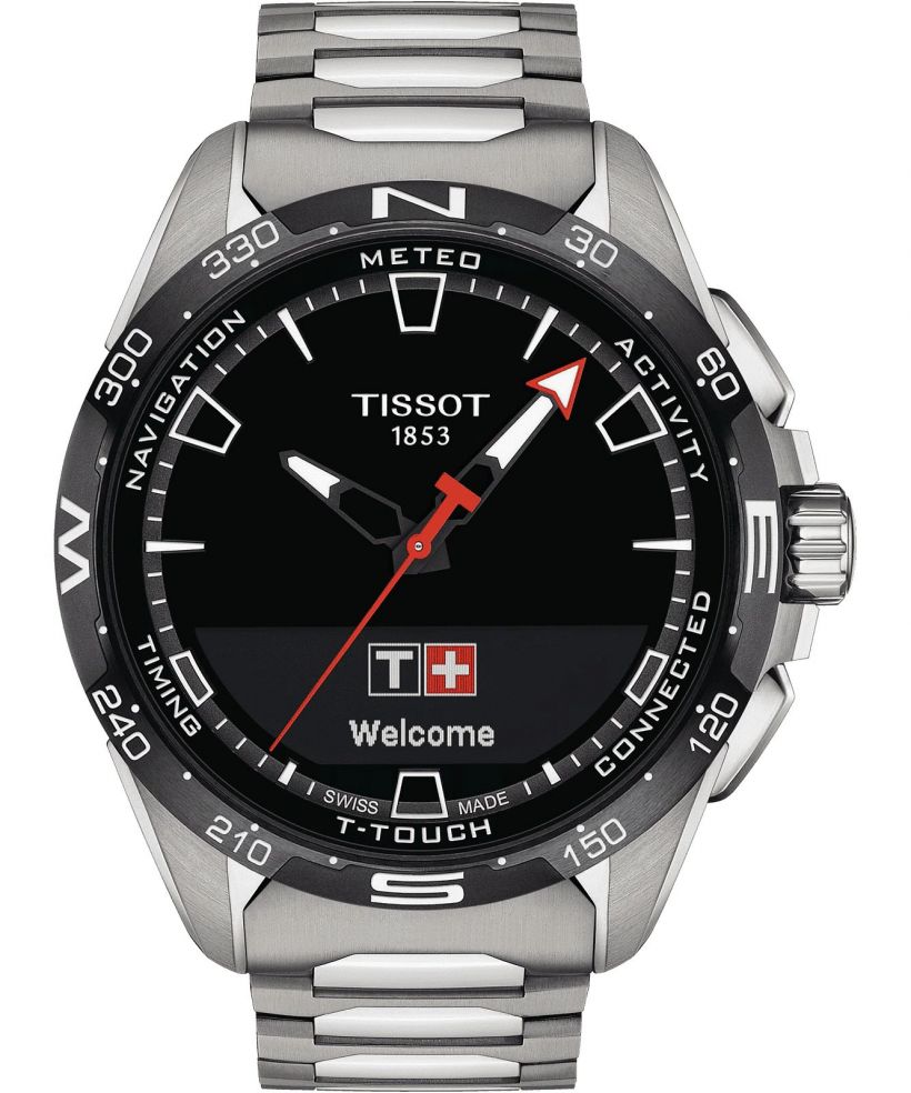 Zegarek męski hybrydowy Tissot T-Touch Connect Solar