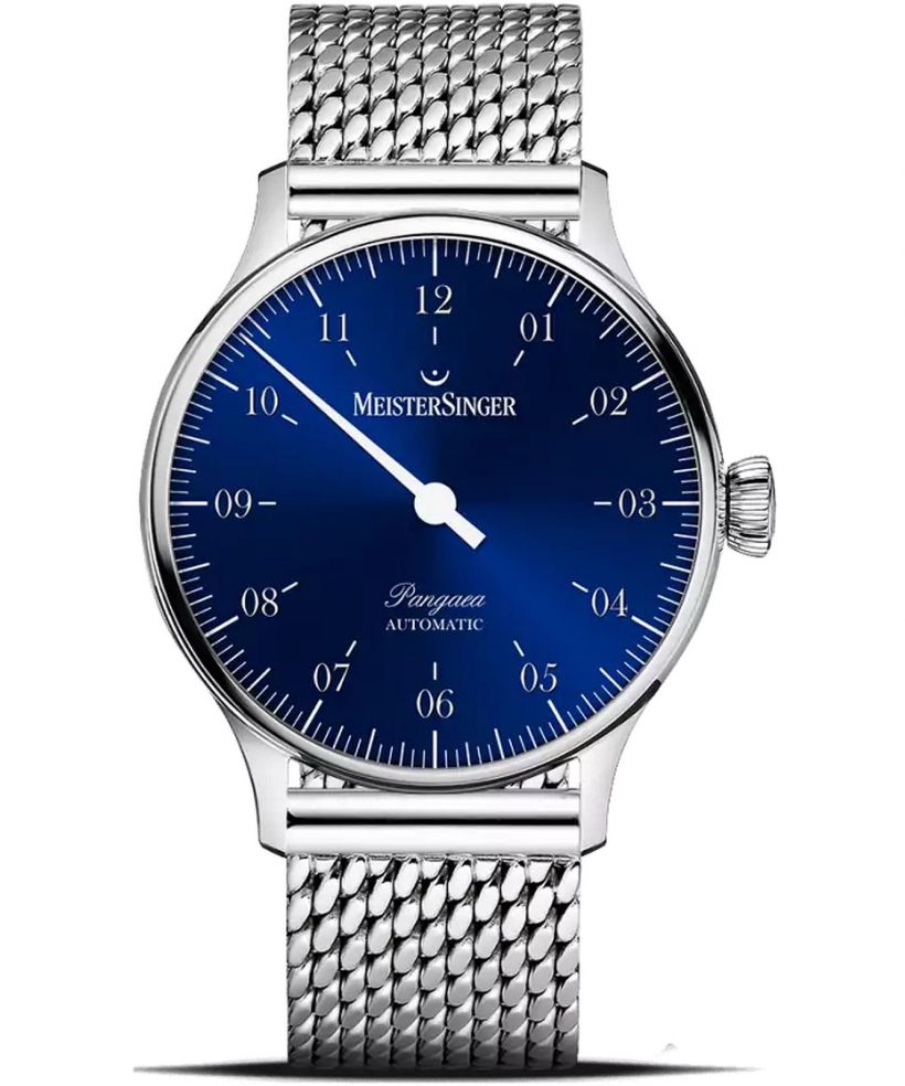 Zegarek męski MeisterSinger Pangaea Sunburst Blue Automatic