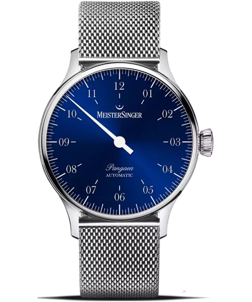 Zegarek męski MeisterSinger Pangaea Sunburst Blue Automatic