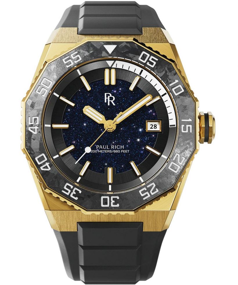 Zegarek męski Paul Rich Aquacarbon Pro Imperial Gold Aventurine