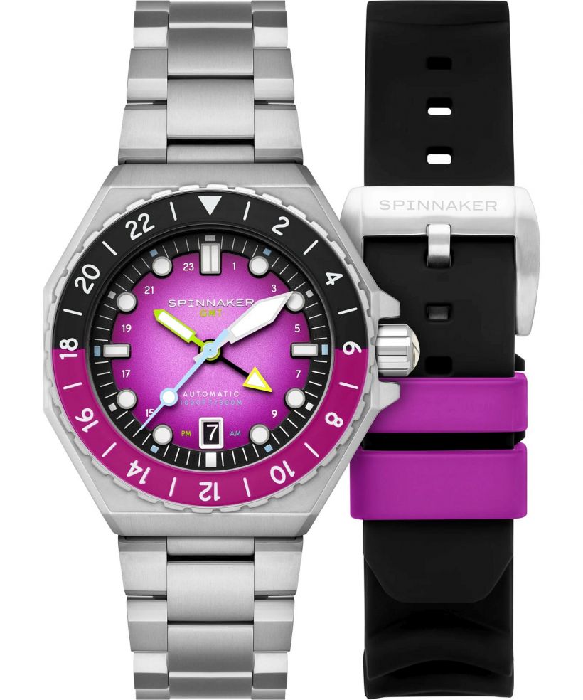 Zegarek męski Spinnaker Dumas GMT Automatic Gift Set