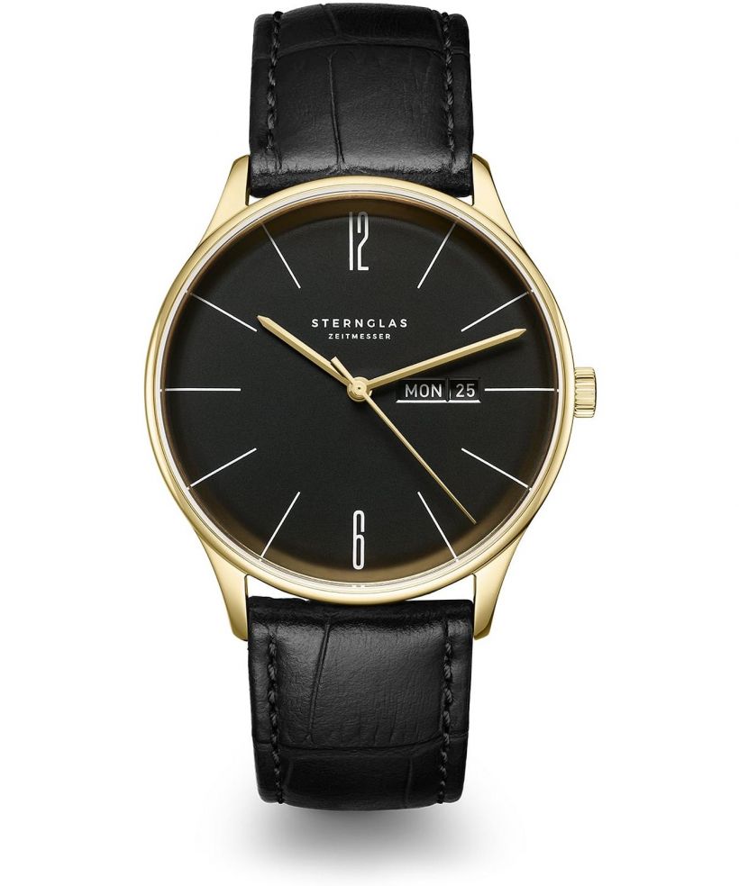 Zegarek męski Sternglas Berlin Metro Piano Black