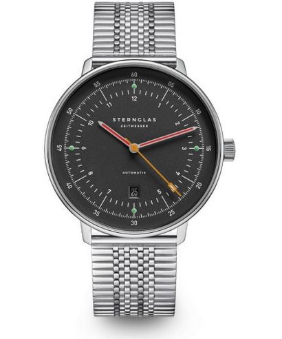 Zegarek męski Sternglas Hamburg Neugraphit Automatic