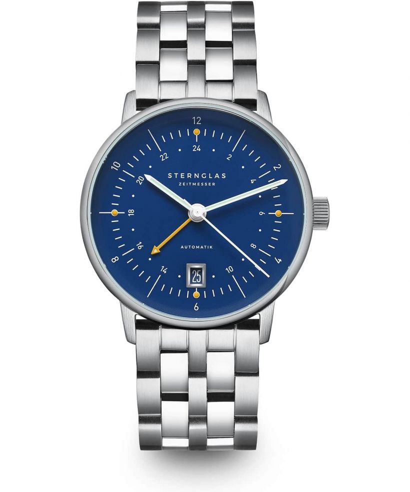 Zegarek męski Sternglas Naos Pro GMT Automatik