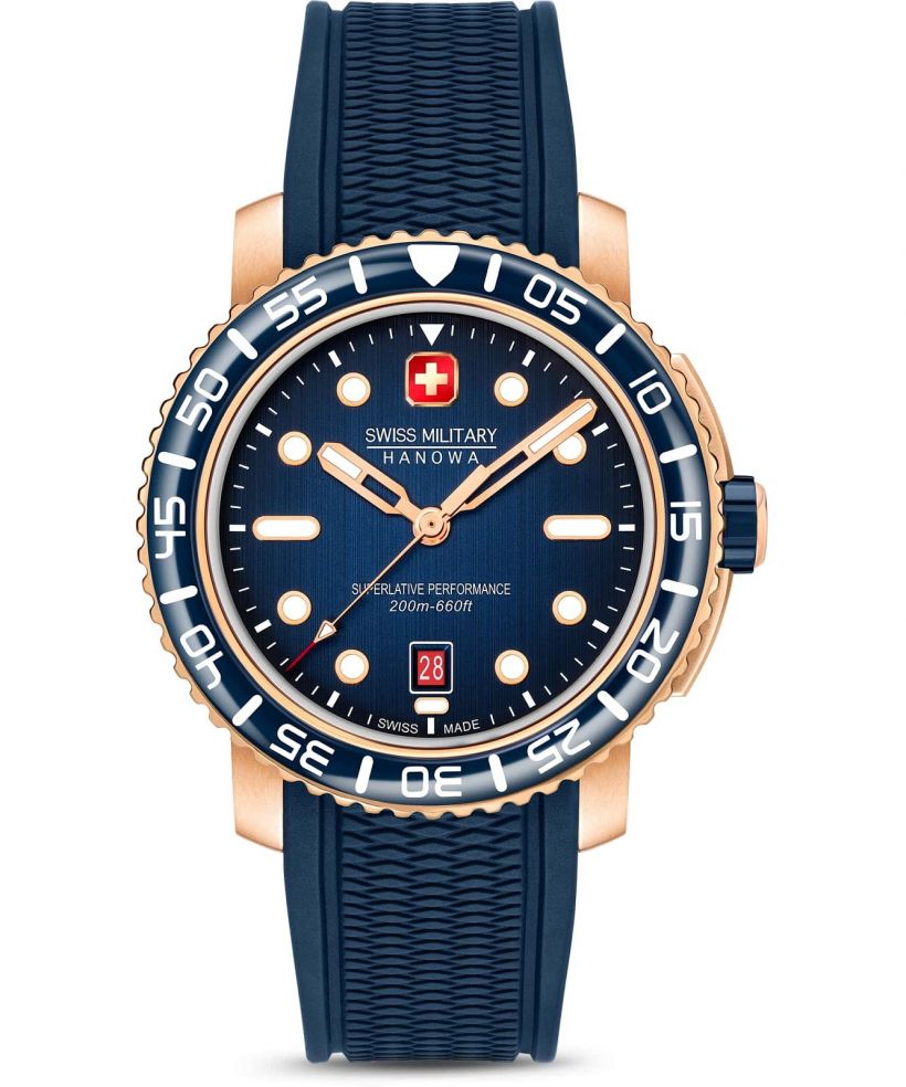 Zegarek męski Swiss Military Hanowa Black Marlin