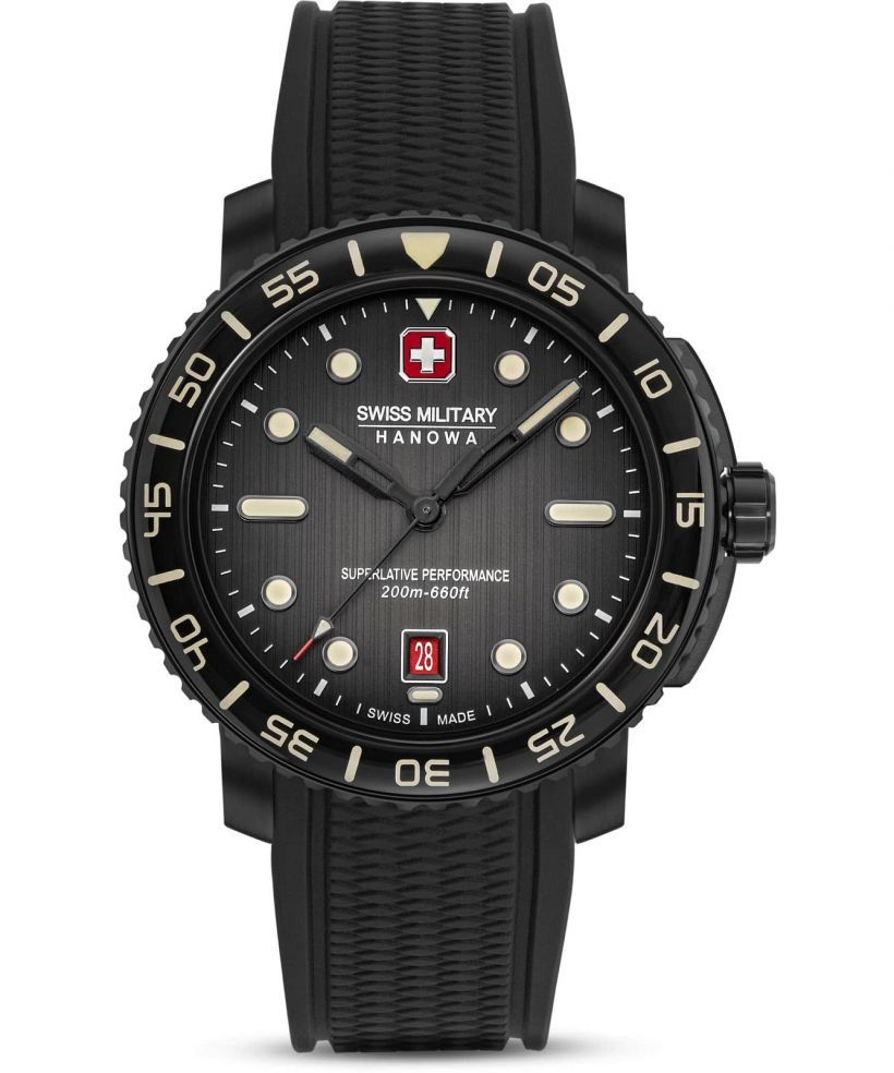 Zegarek męski Swiss Military Hanowa Black Marlin