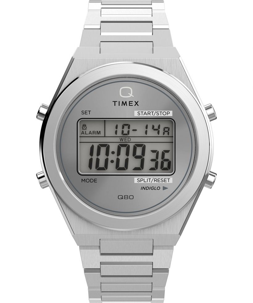 Zegarek męski Timex Q Timex® Q80 Continental 39Mm Stainless Steel Bracelet