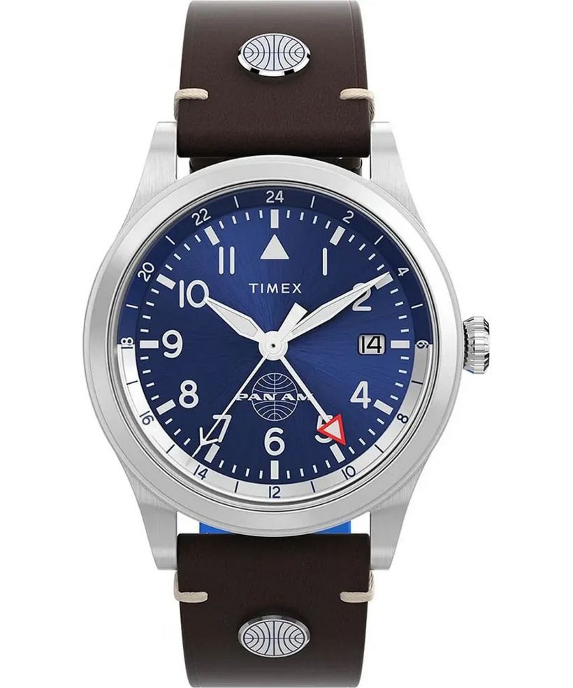 Zegarek męski Timex Waterbury GMT x Pan Am® 39mm