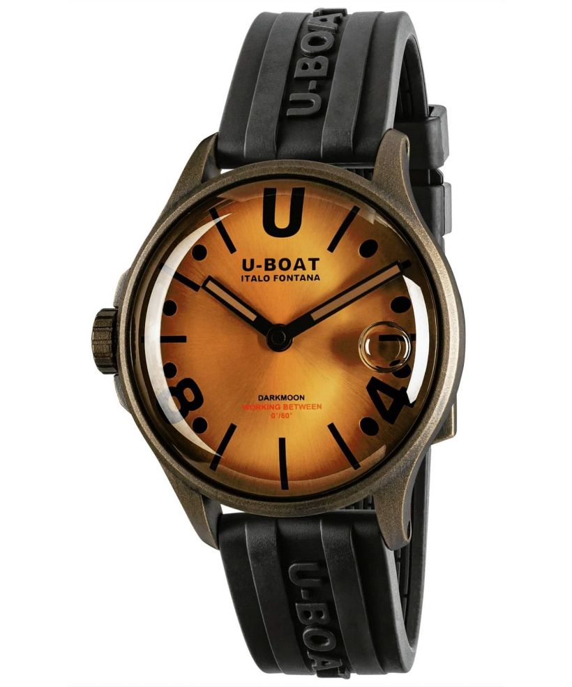 Zegarek męski U-BOAT Darkmoon Black Vintage