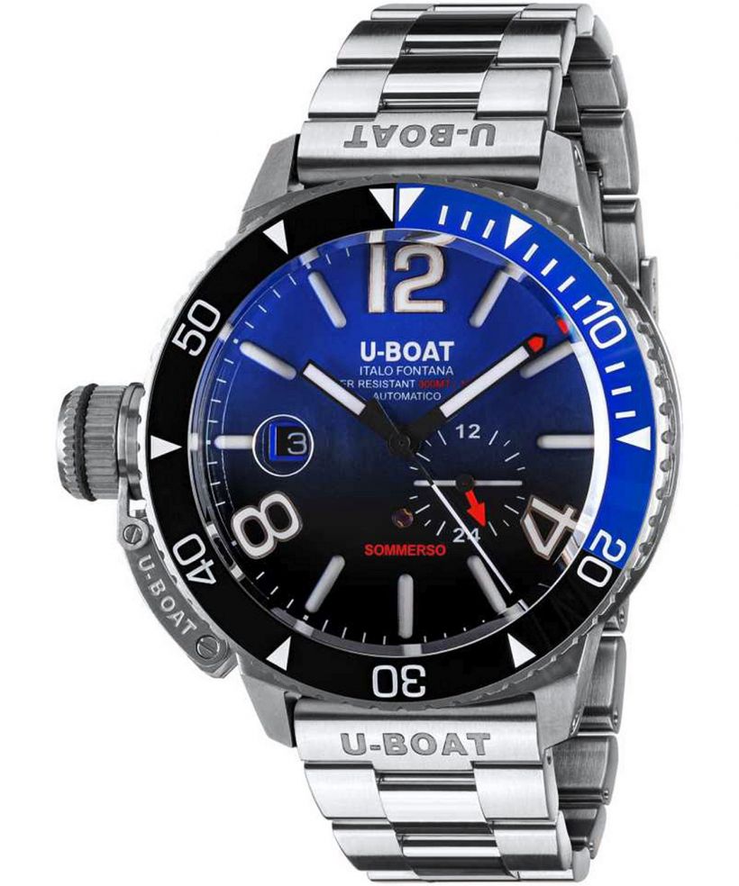 Zegarek męski U-BOAT Sommerso Ceramic Blue