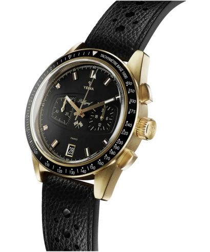 Zegarek męski Yema Rallygraf II Classic Racing School Chronograph