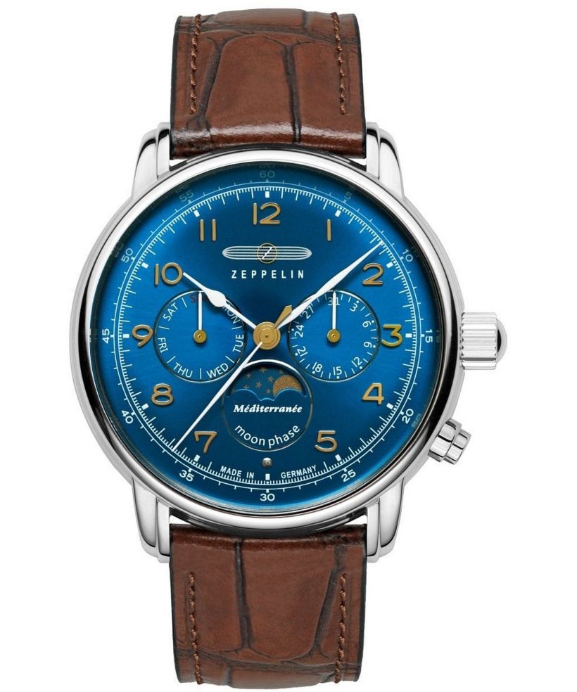 Zegarek męski Zeppelin Mediterranee Moonphase